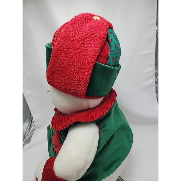 Vintage SNOWDEN and Friends 1998 Target Exclusive Christmas Snowman Plush 24" - Picture 8 of 16